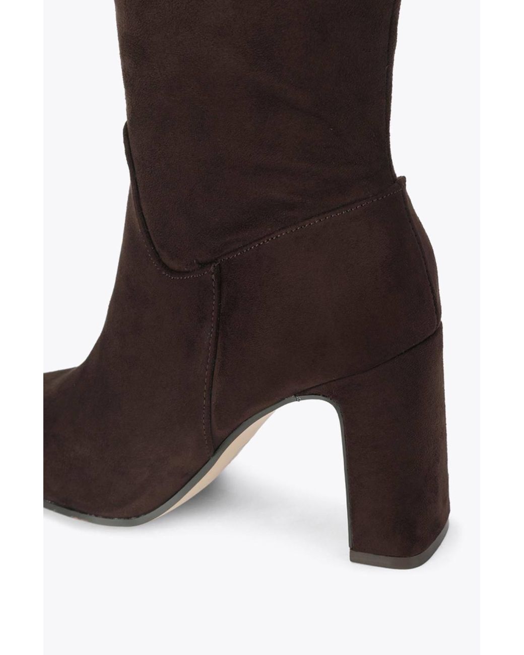 Steve Madden Black 'Fair Play Suedette' Suedette Boots