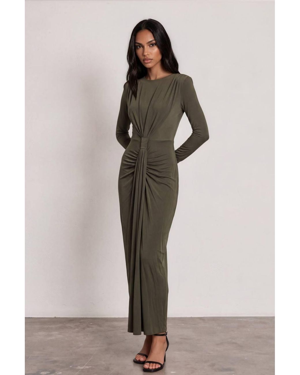 TFNC London Green Kaya Maxi Dress