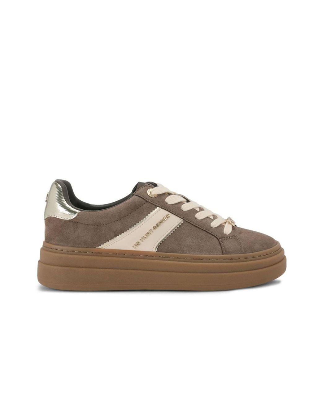 KG by Kurt Geiger Brown 'Leap' Suedette Trainers