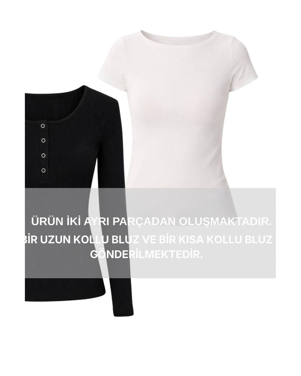 Happiness İstanbul Black Slim Fit Ribbed Button-Up Long Sleeve Blouse