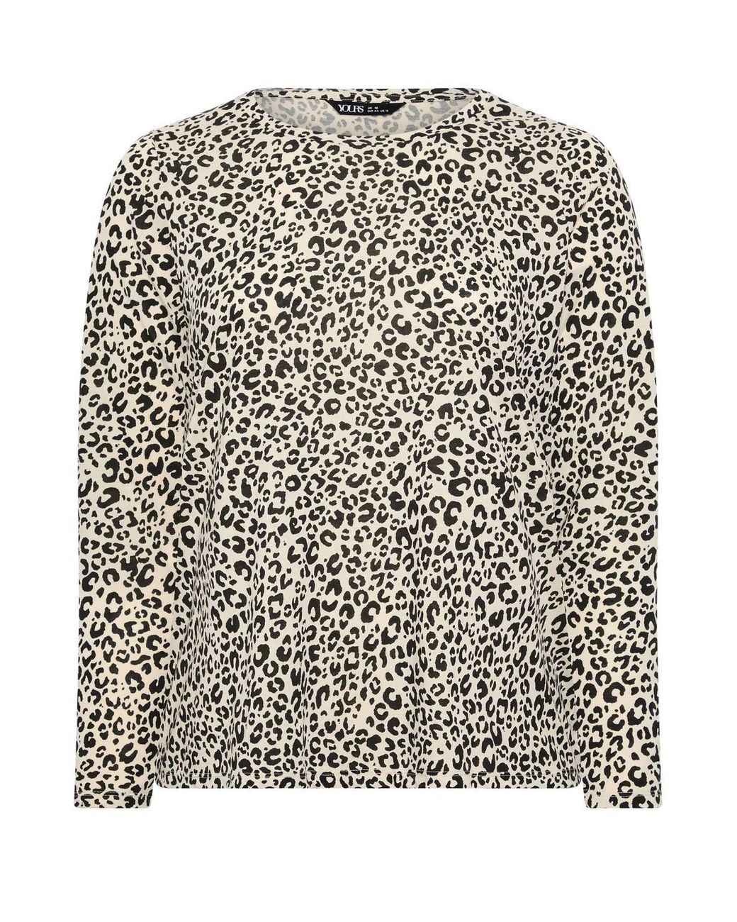 Yours Brown 2 Pack Animal Print T-Shirts