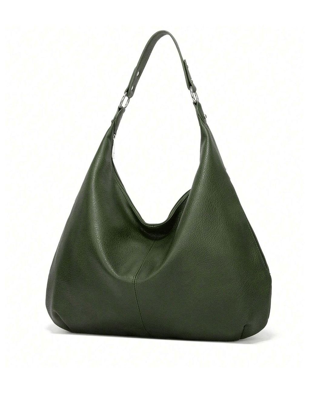 AJVANI Green Shoulder Underarm Hobo Tote Bag