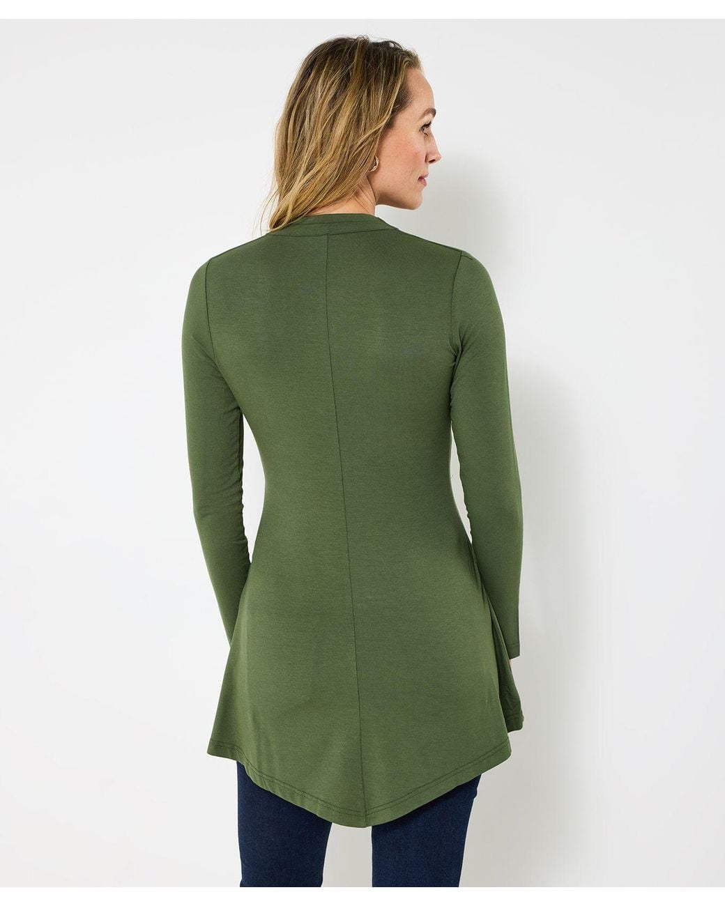 Joe Browns Green Slim Fit Asymmetric Tunic