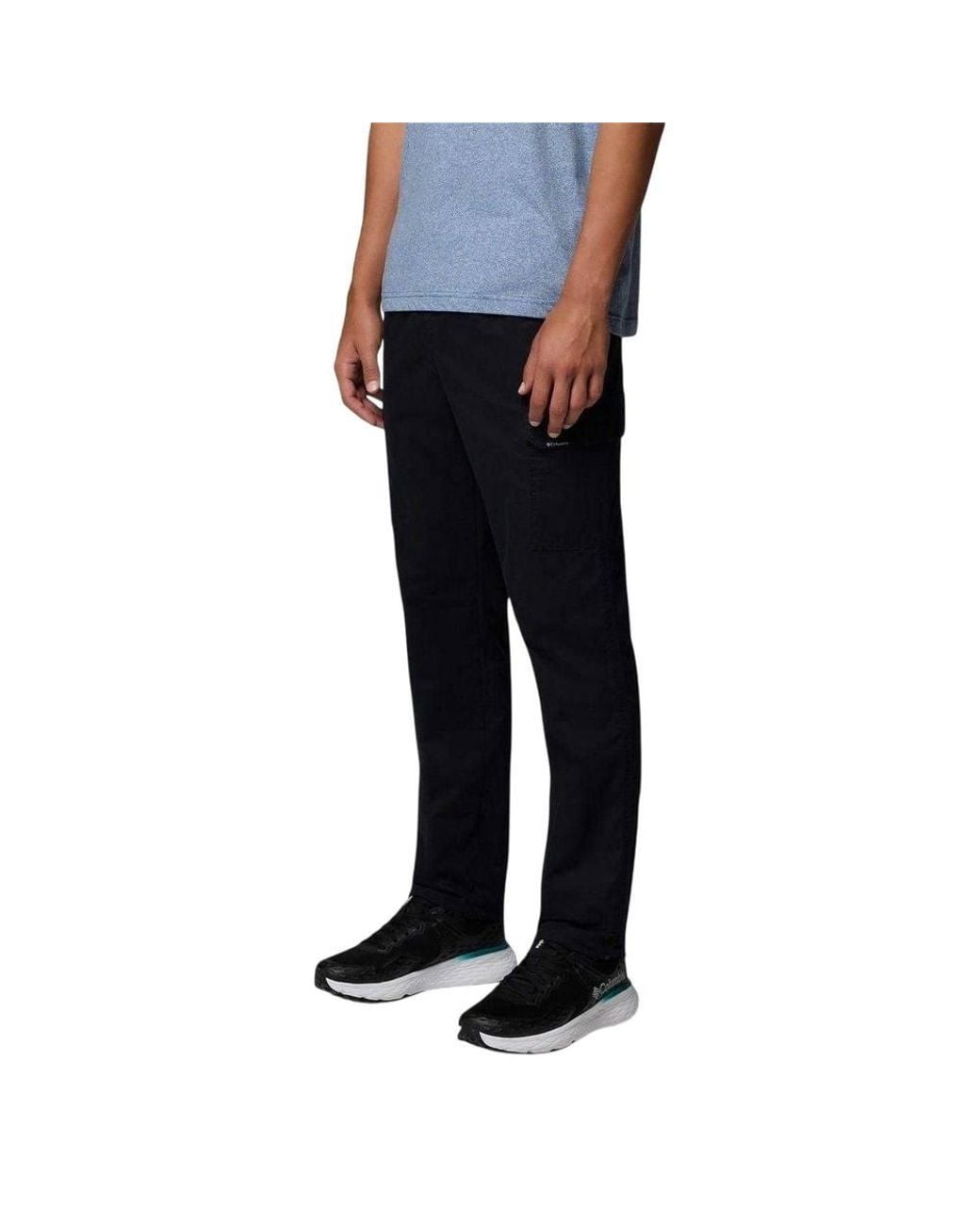 Columbia Black Rapid Straight Leg Cargo Trousers for men