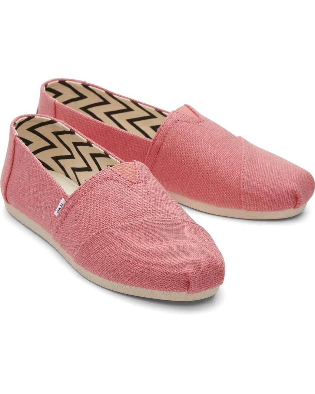 TOMS Pink Alpargata' Slip On Shoes