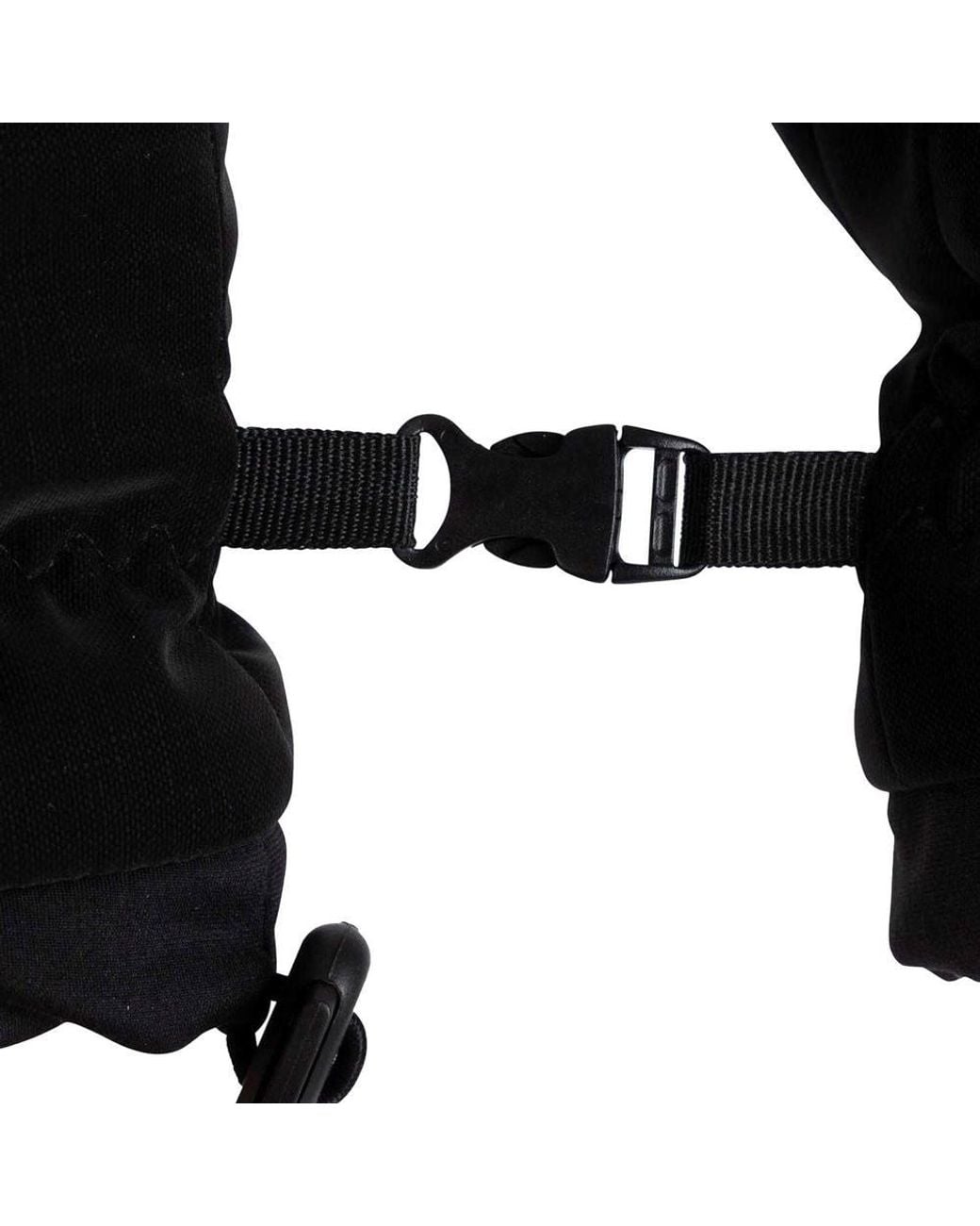 Trespass Black Tista Ski Gloves for men