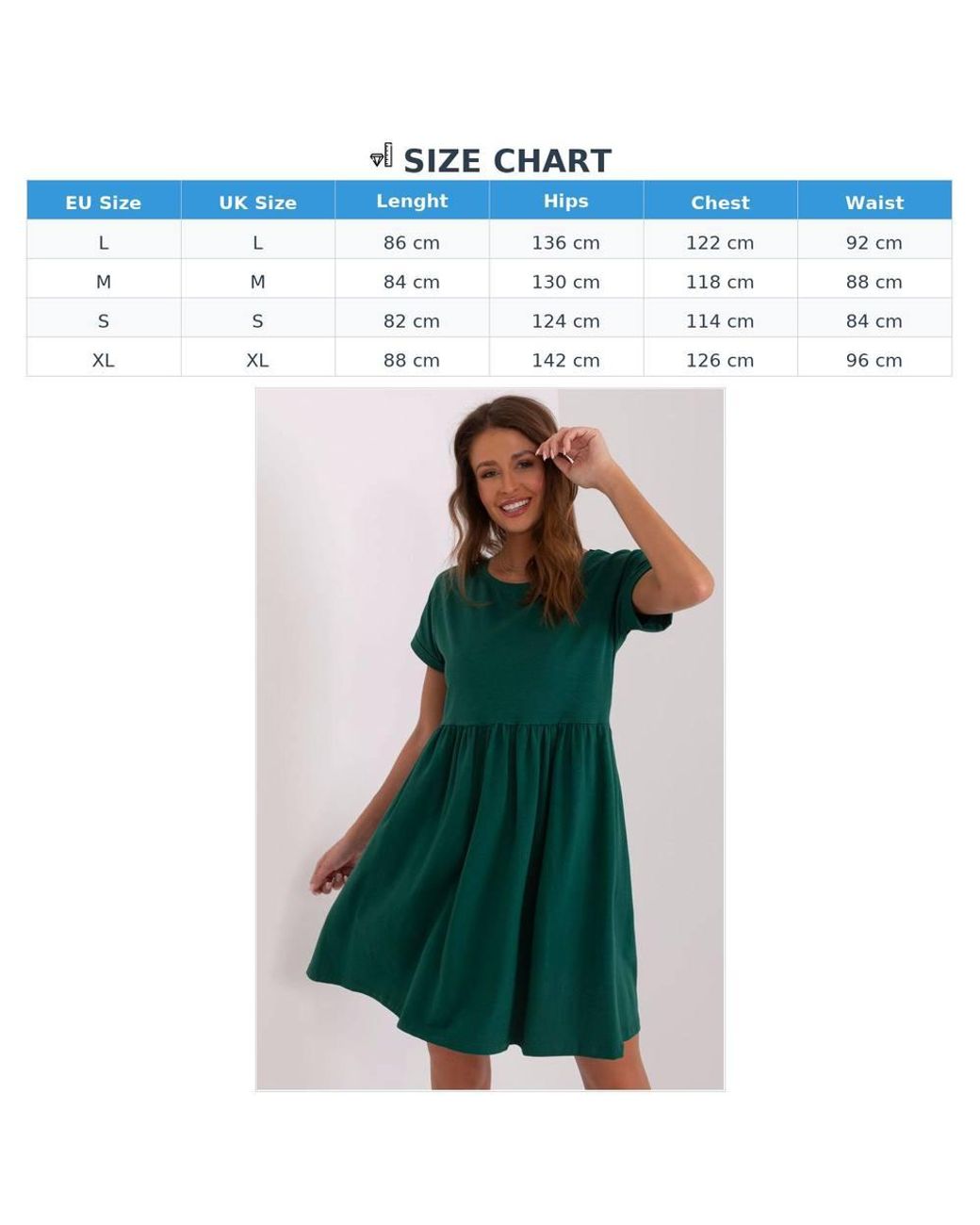 Love Lace Green Office Cotton Short Sleeve Mini Dress