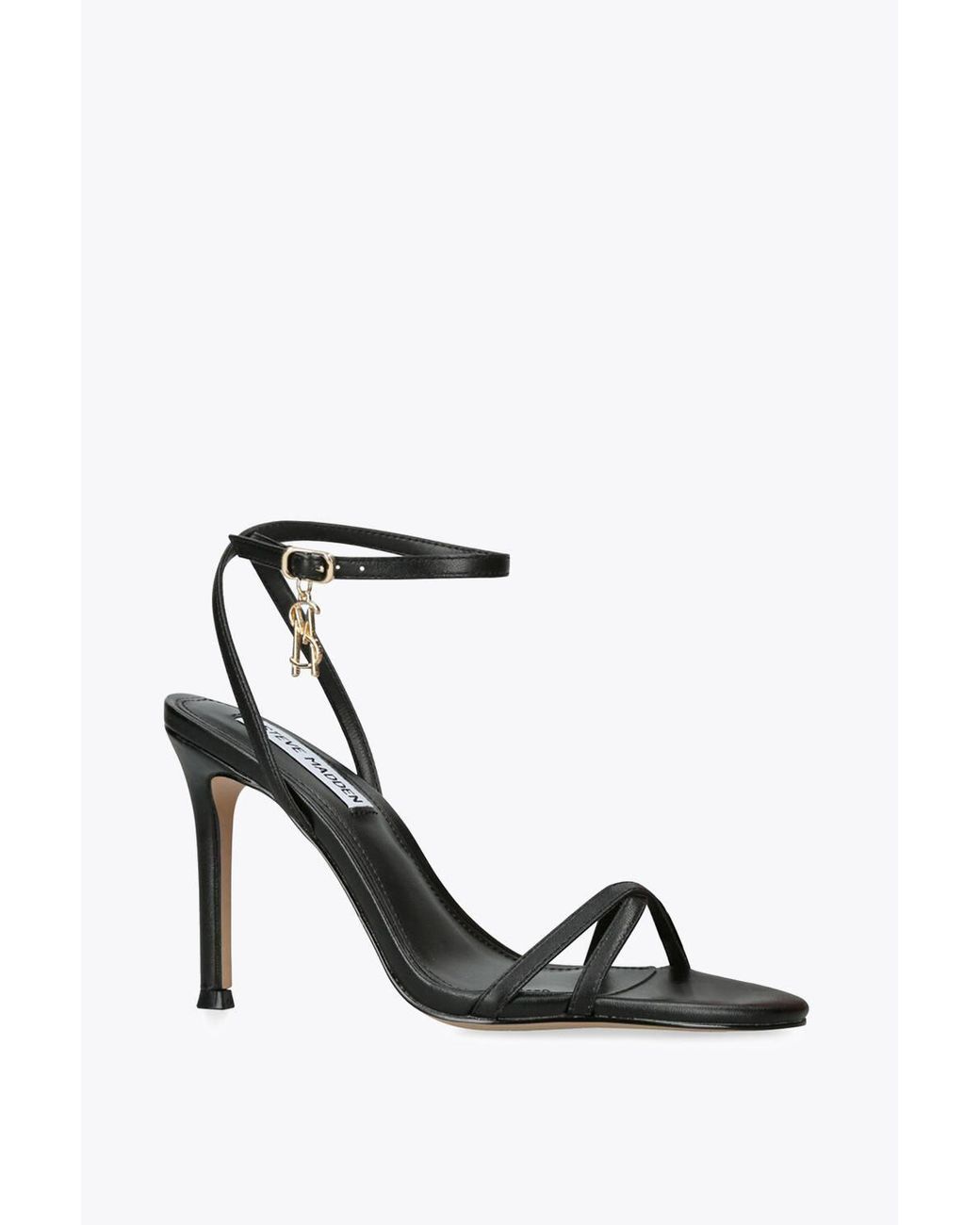 Steve Madden White 'Juniper' Leather Heels