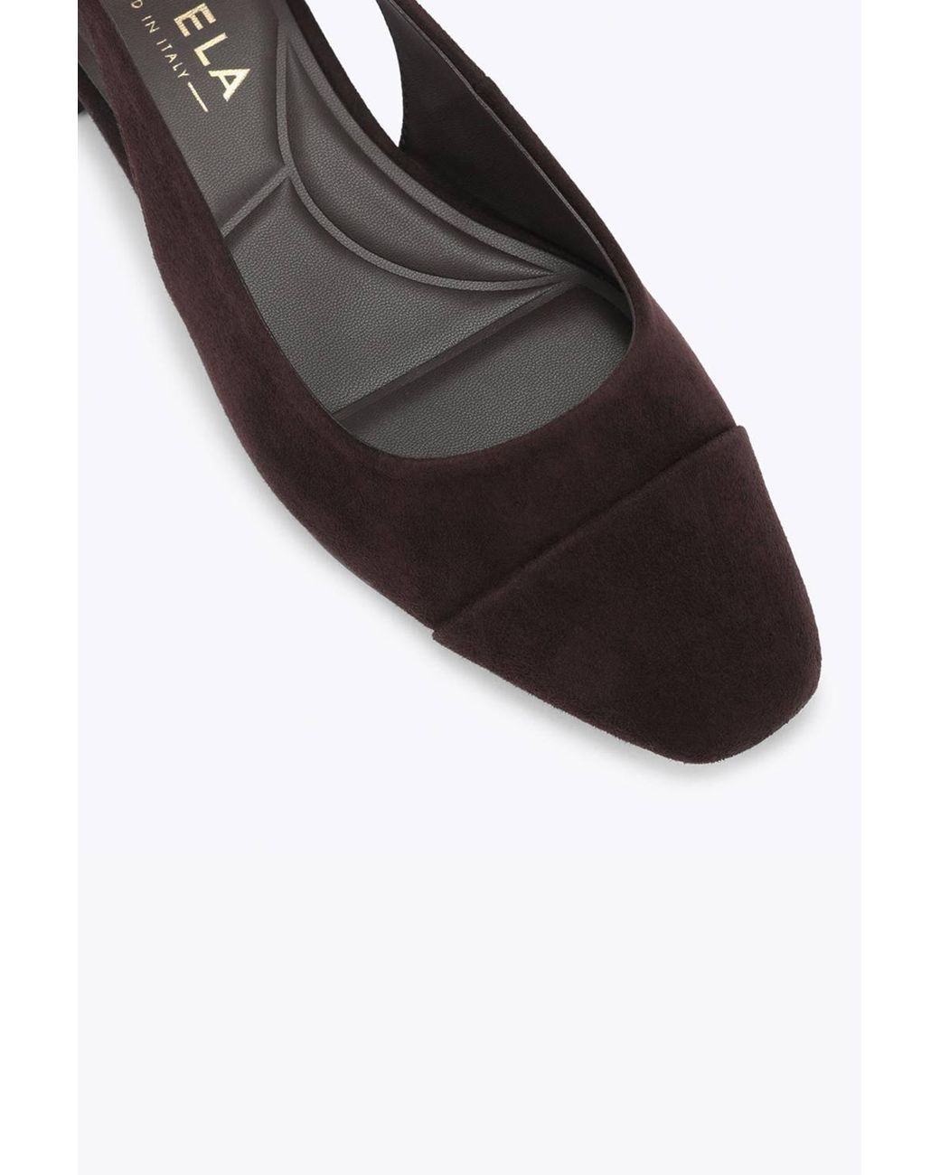 Carvela Kurt Geiger Brown 'Amelia' Suede Flats