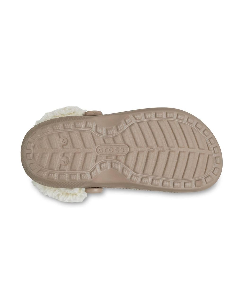 CROCSTM Brown Classic Lined Clog Mushroom