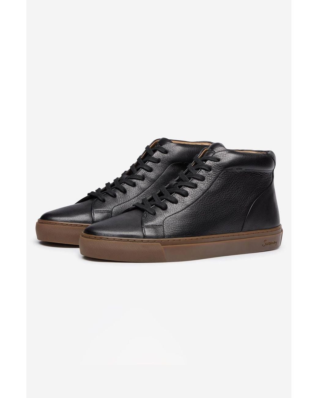 Oliver Sweeney Black Hi-Tops Trainers for men