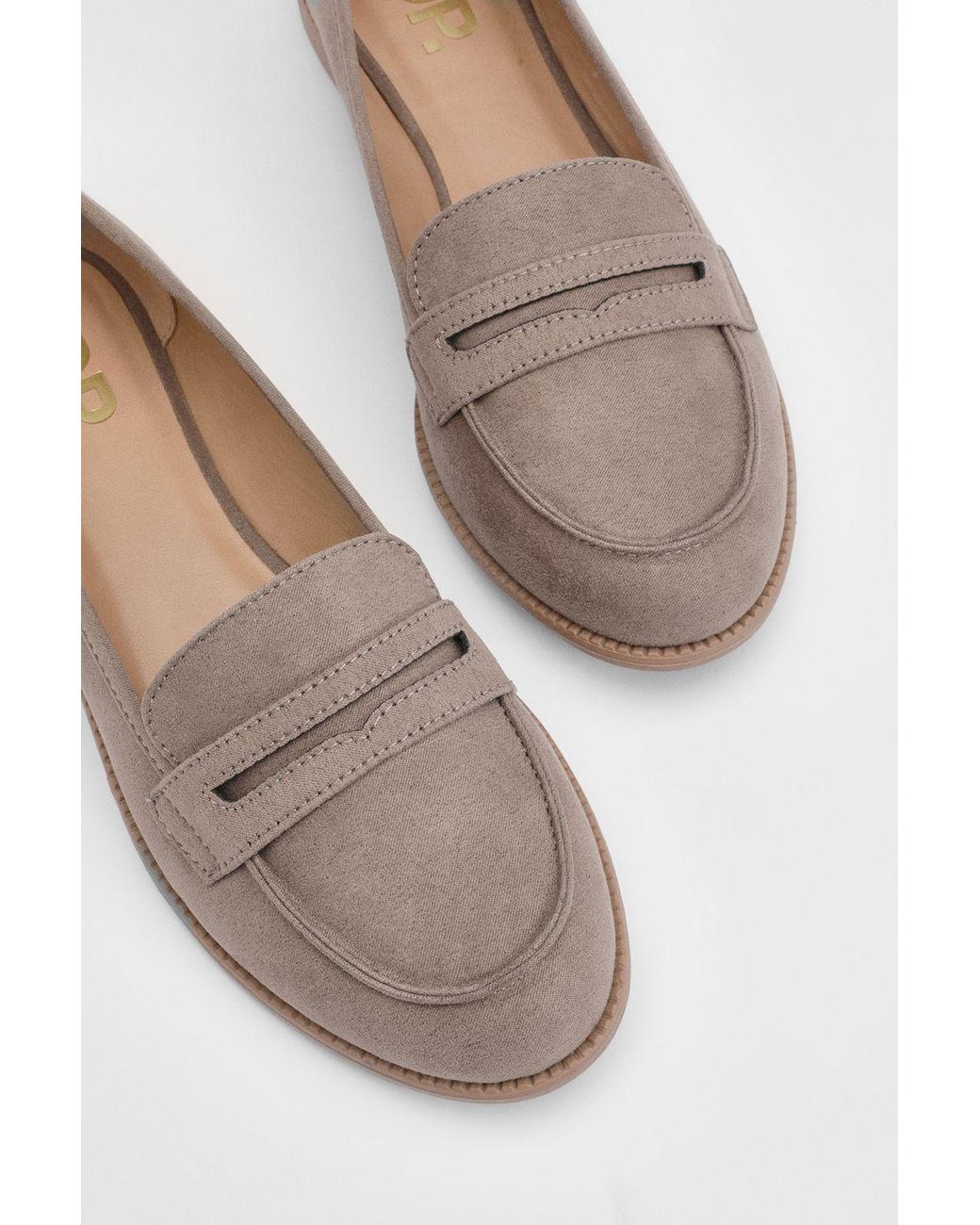 Dorothy Perkins Blue Lara Penny Loafers