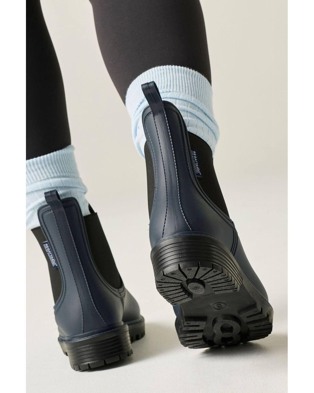 Regatta Black Harriett Ii Ankle Waterproof Wellies