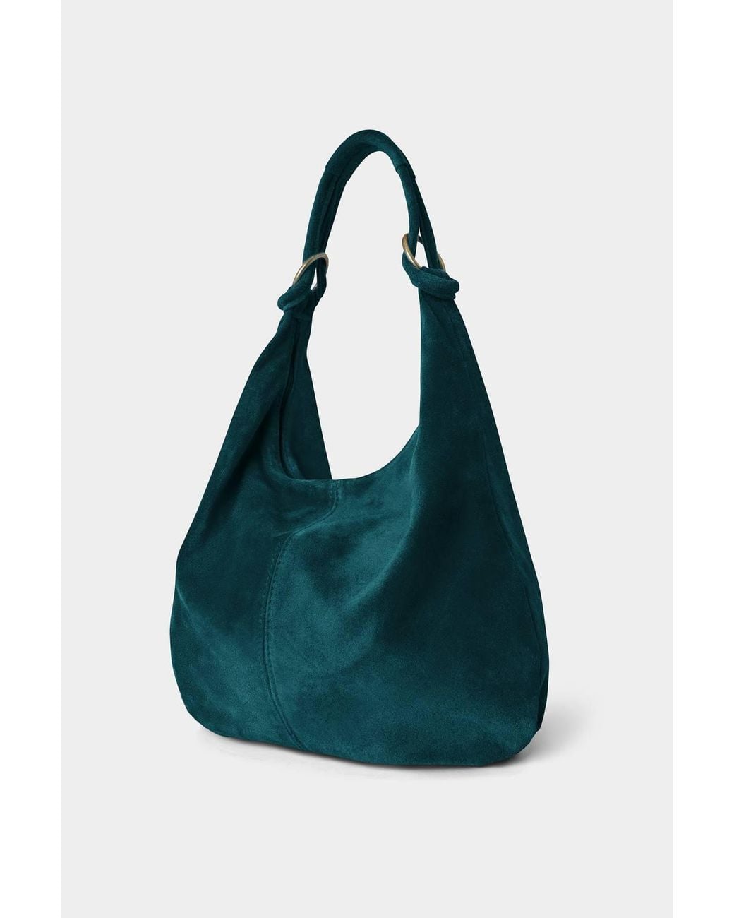 Joe Browns Blue Hobo Suede Shoulder Bag