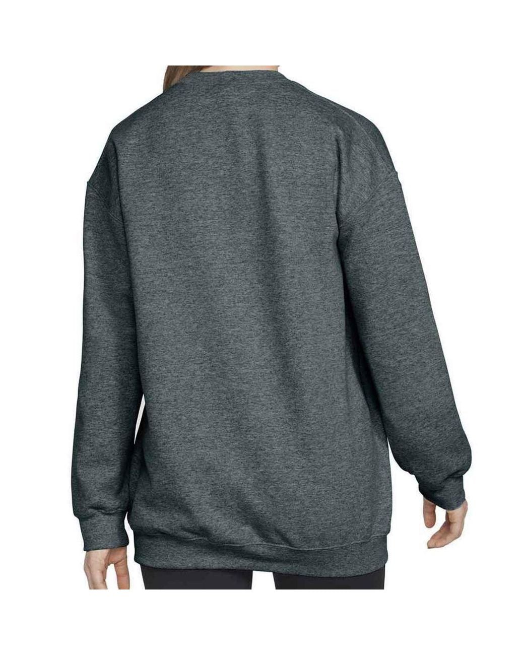 Gildan Blue Softstyle Fleece Midweight Sweatshirt for men