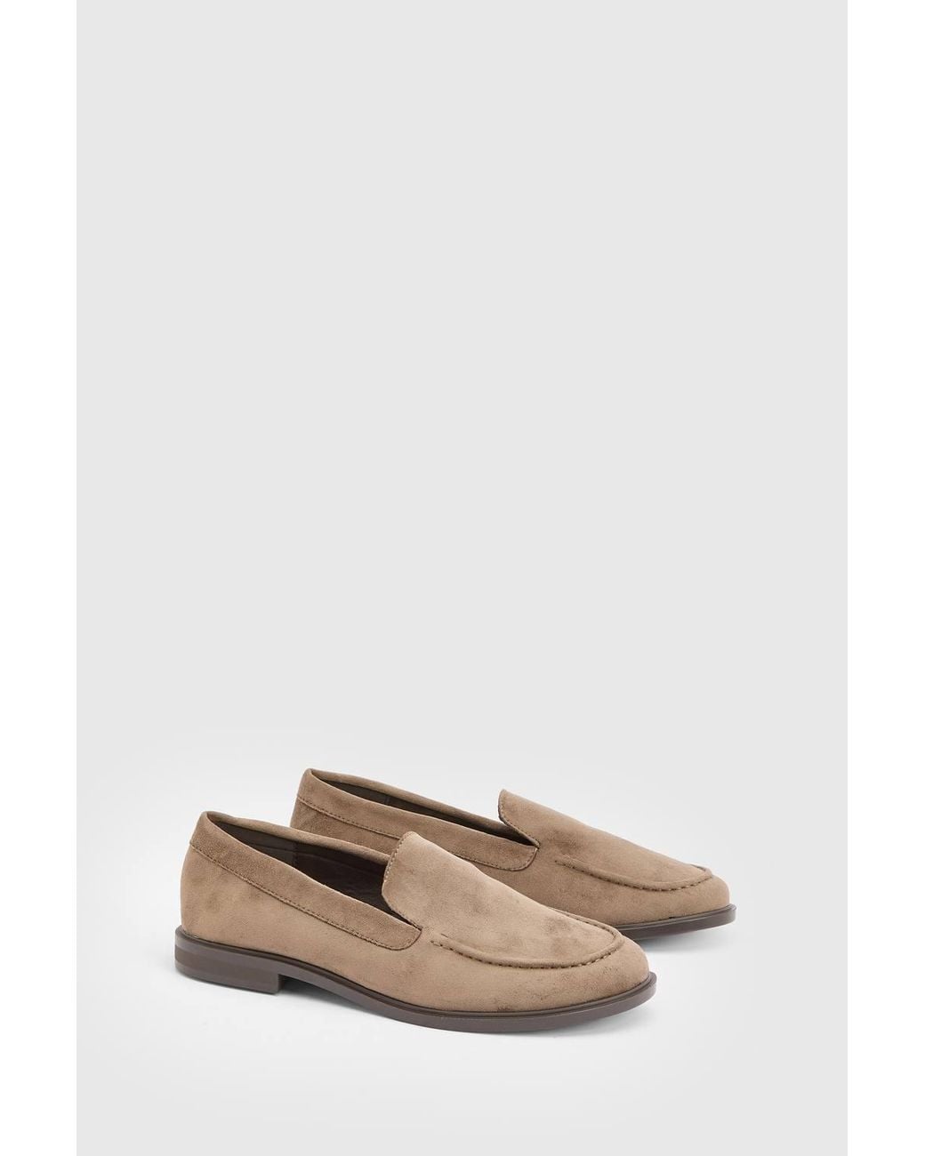 Wallis Blue Clara Faux Suede Loafers