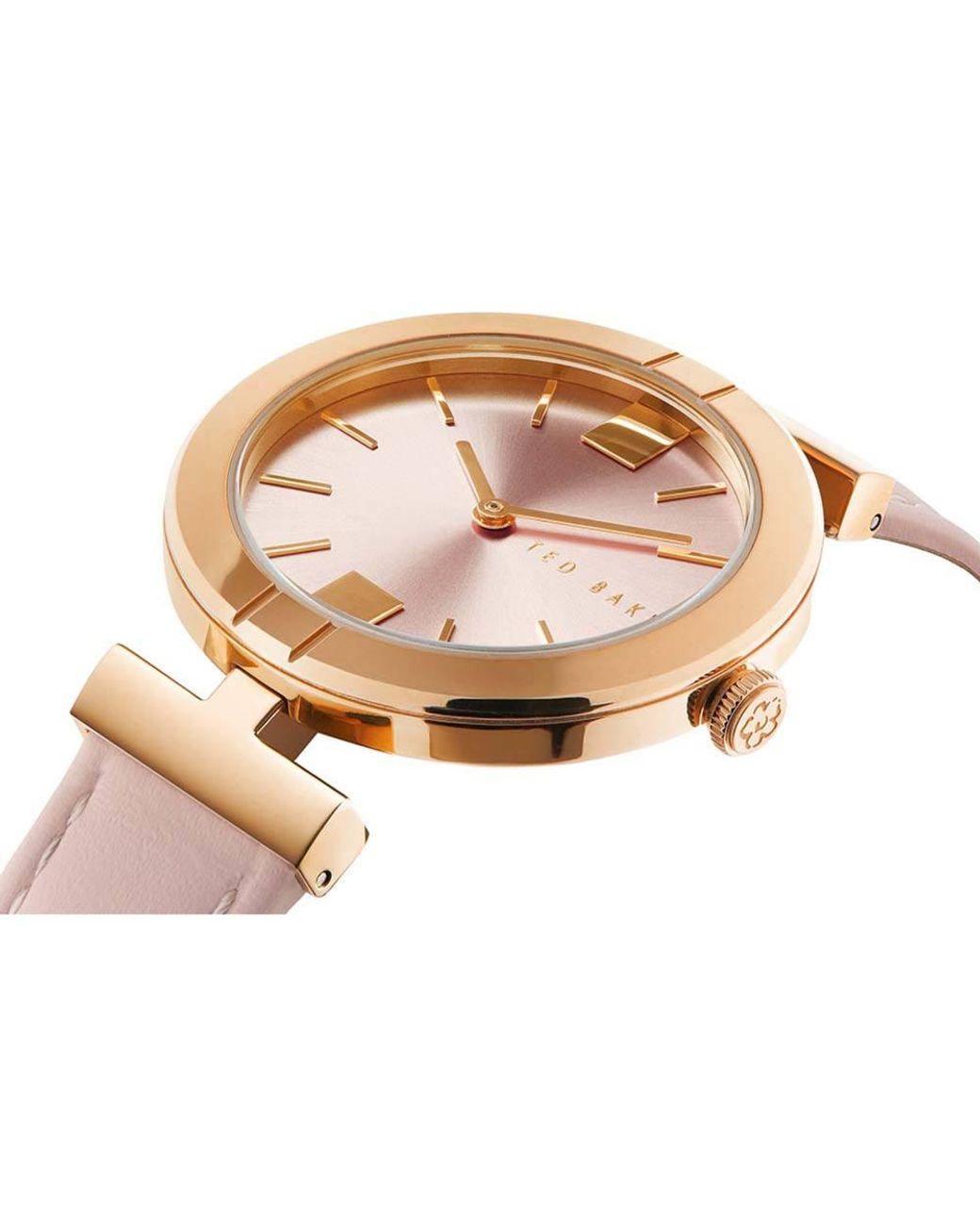 Ted Baker Pink Bkpdaf202 Iconic 36Mm Quartz Watch