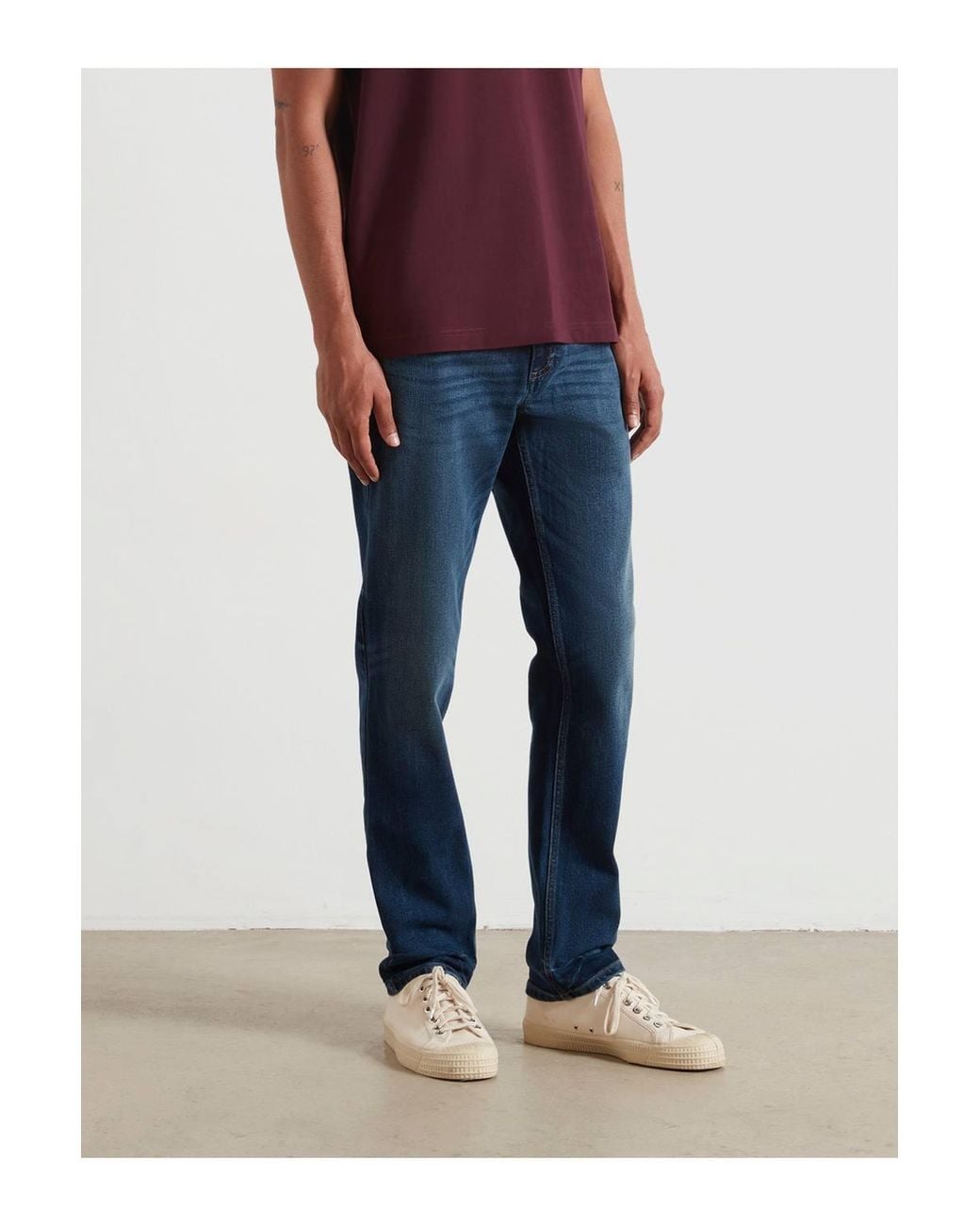 Farah Blue Elm Slim Fit Denim Jeans for men