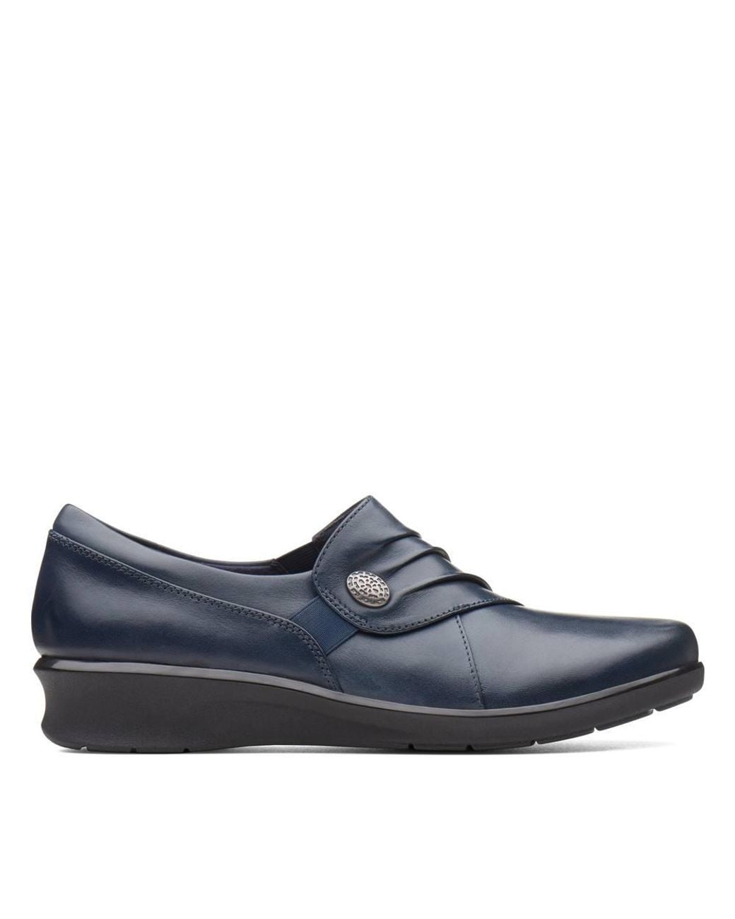 Clarks Blue Hope Roxanne Slip Ons