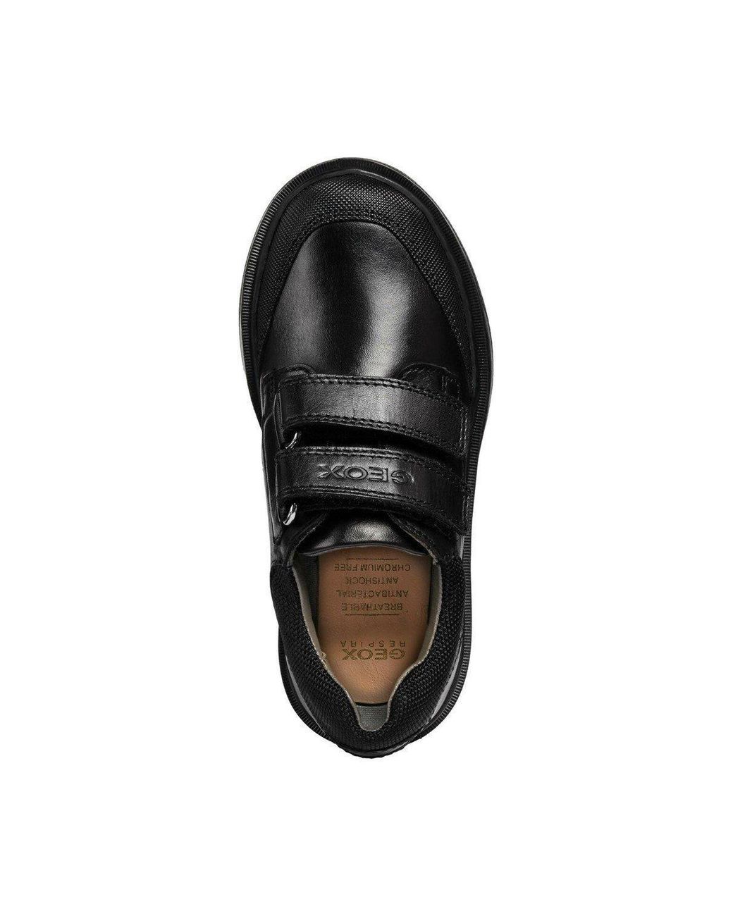 Geox Black 'J Riddock B. F' Leather Shoes for men