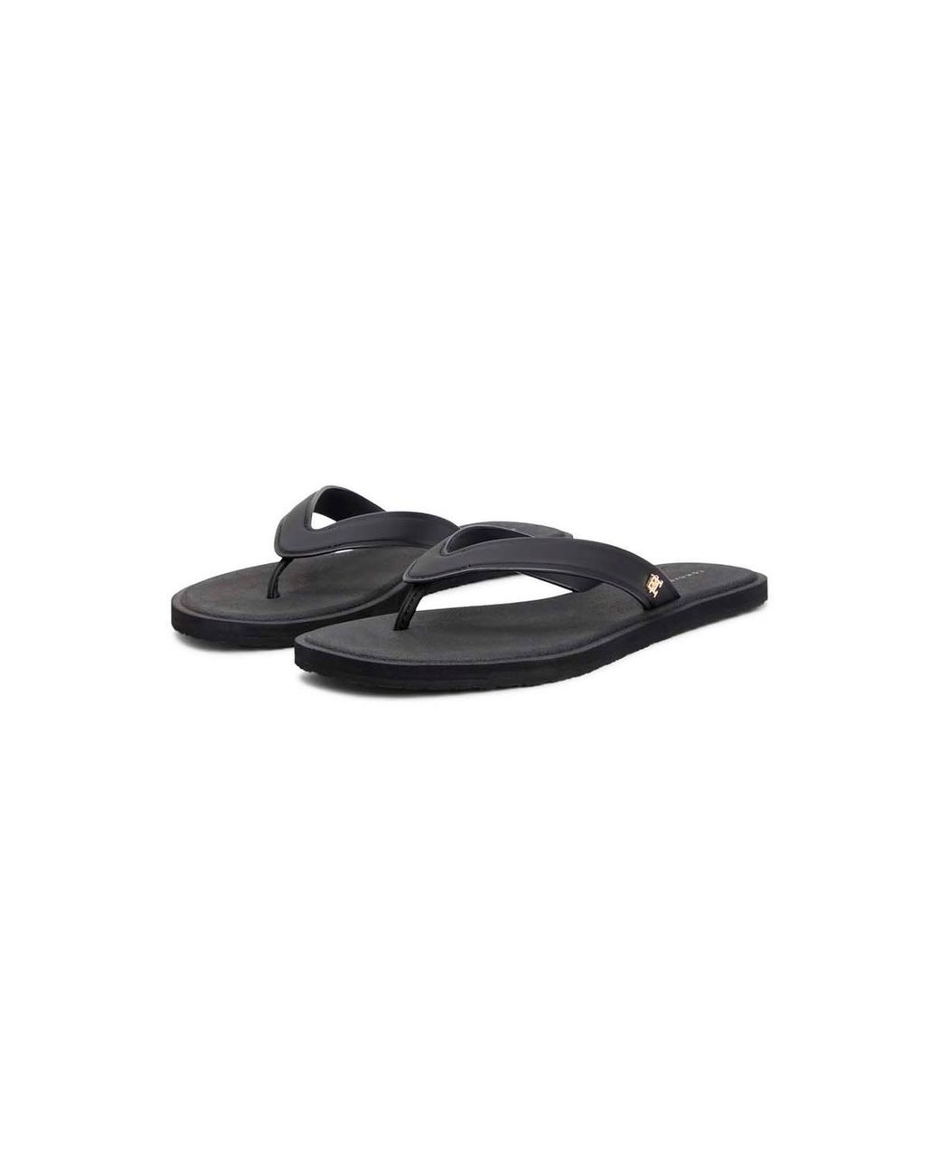 Tommy Hilfiger Black Scandi Premium Summer Sandal