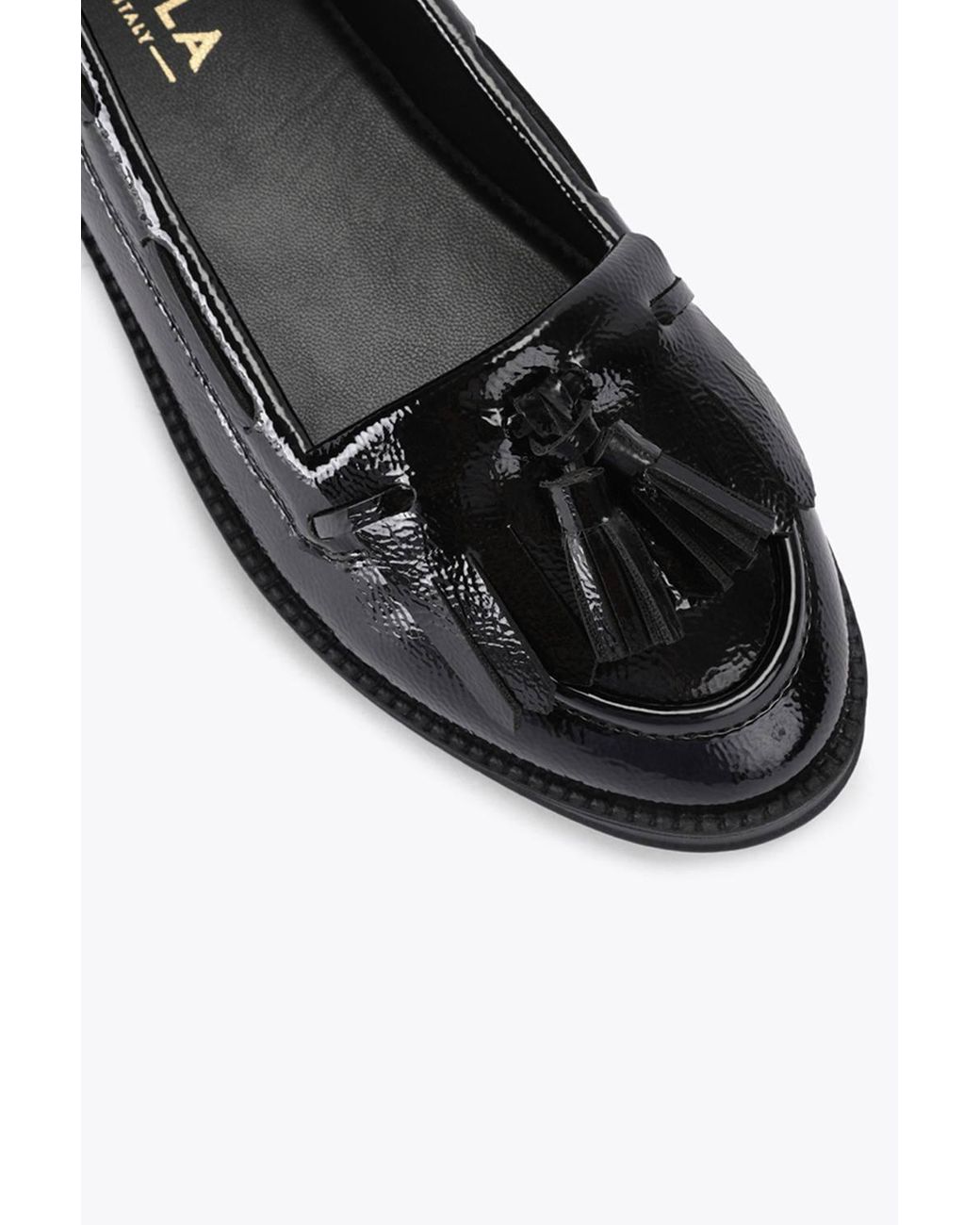 Carvela Kurt Geiger Black 'Ambra' Patent Flats