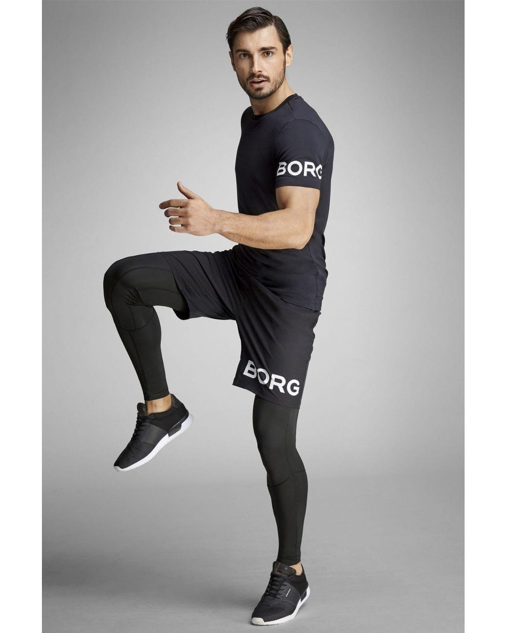 Björn Borg Blue Designer Sports Running T-Shirt for men