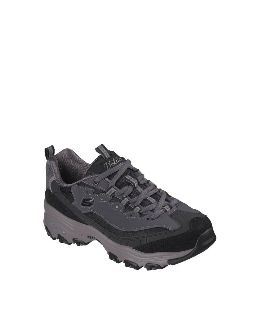 Skechers Black D'Lites Modern Classic Walking Trainer