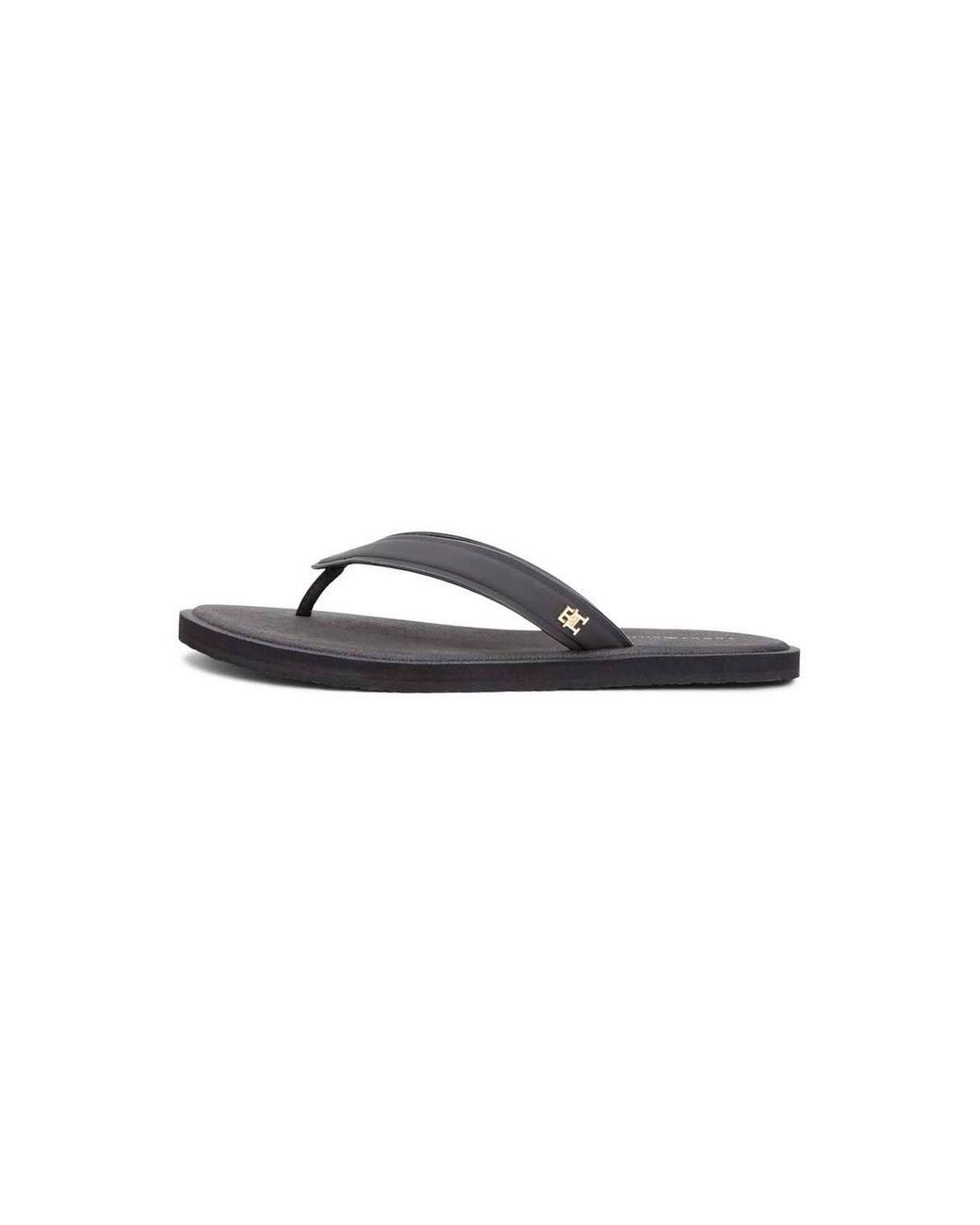 Tommy Hilfiger Black Scandi Premium Summer Sandal