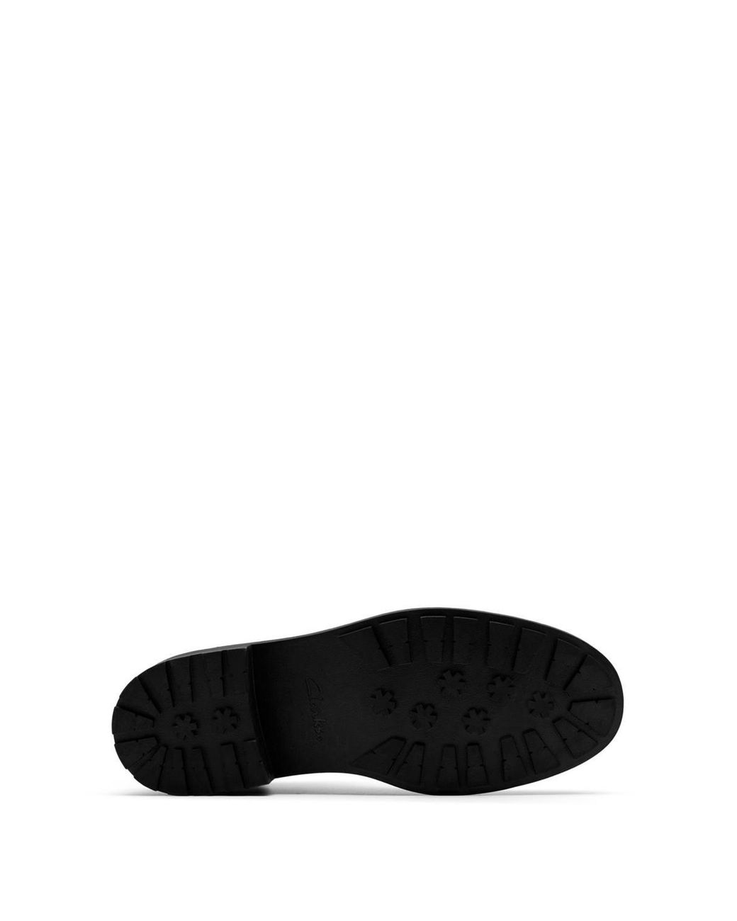 Clarks Black Orinoco3 Lane Leather Shoes