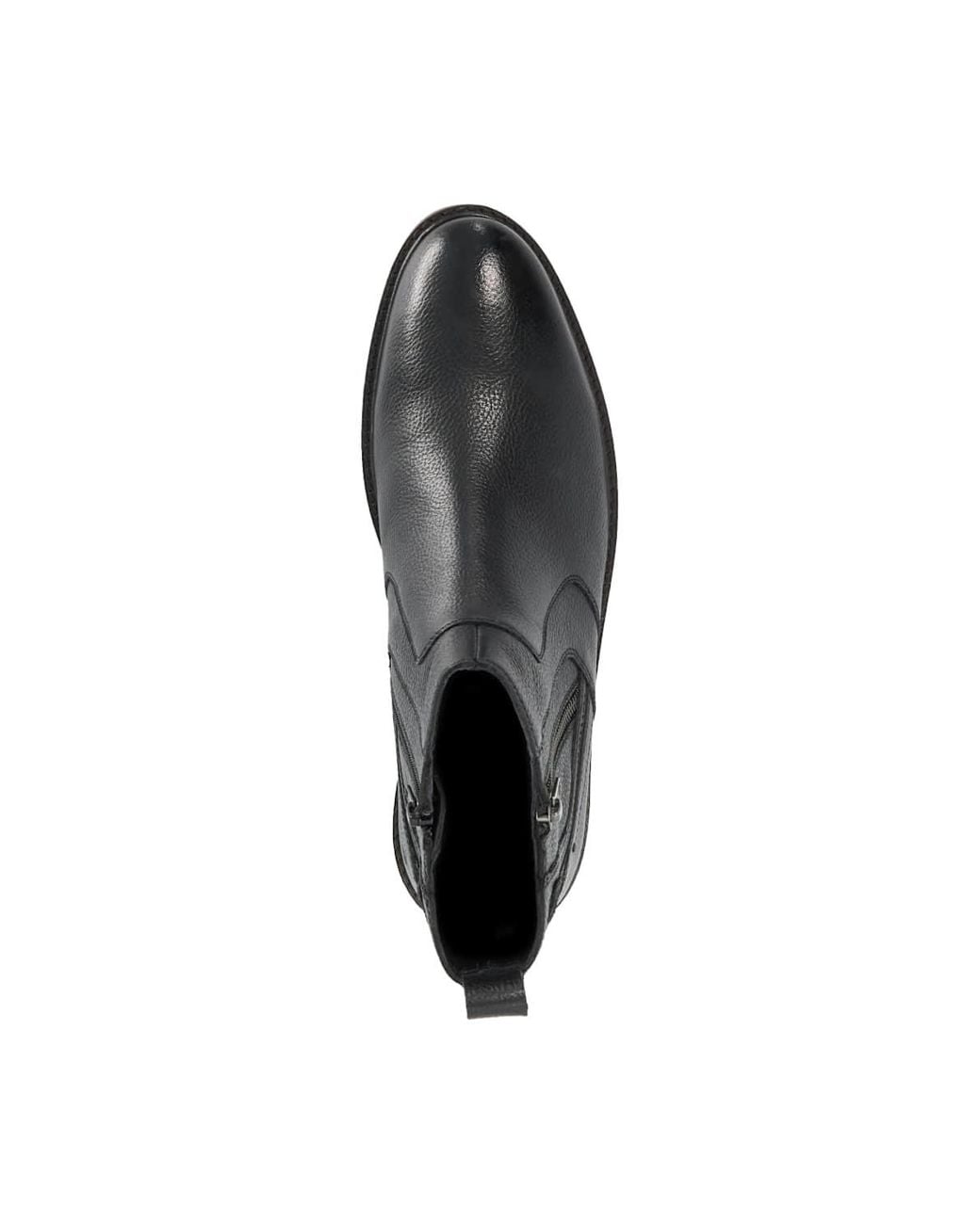Dune Black 'Scouter' Leather Smart Boots for men