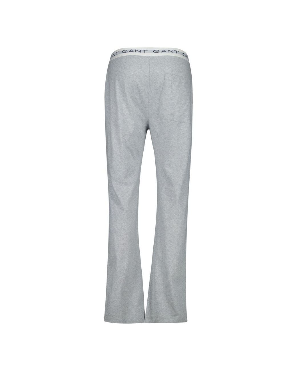 Gant Gray Jersey Pajama Pants Melange for men