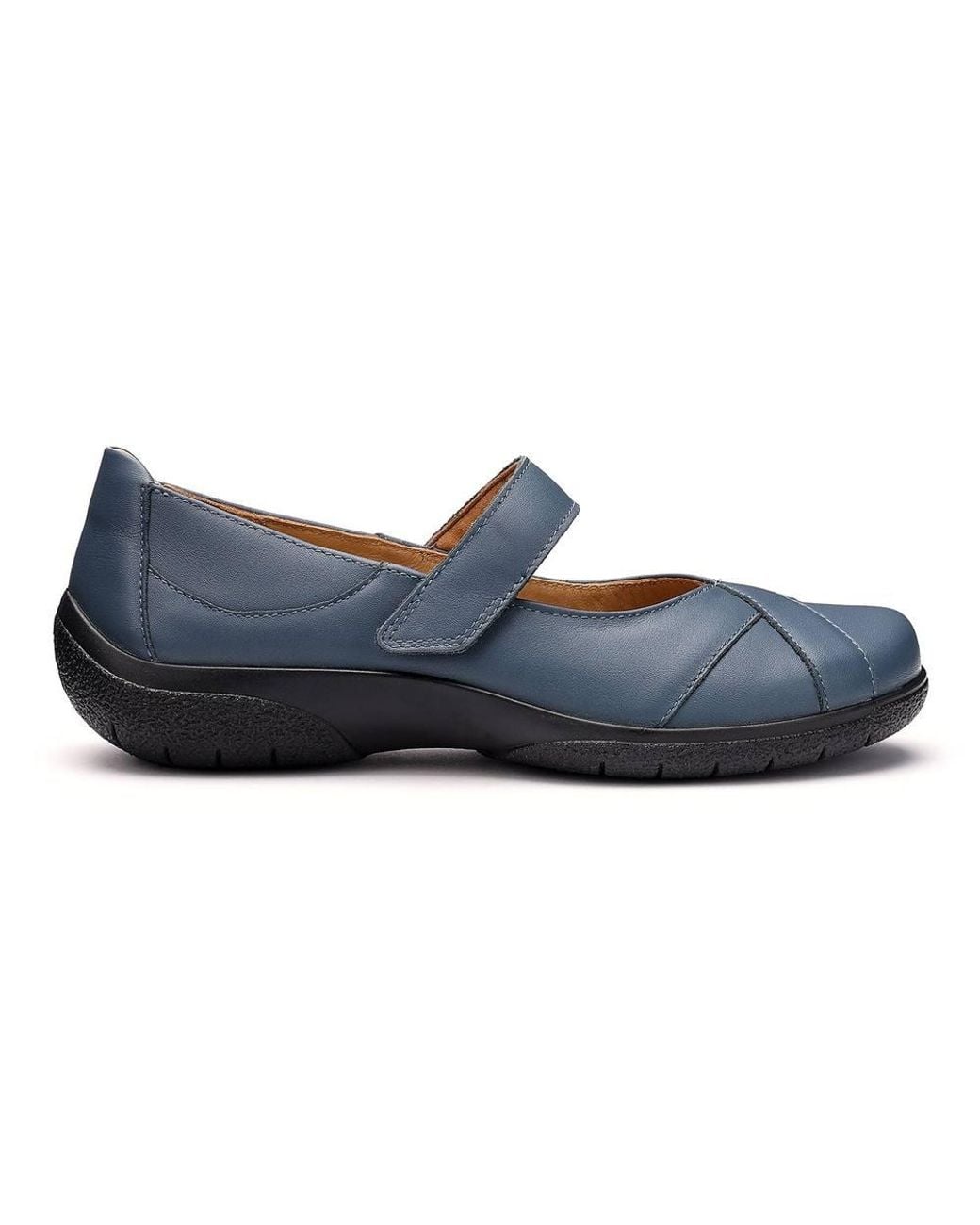 Hotter Blue Extra Wide 'Hope' Mary Janes