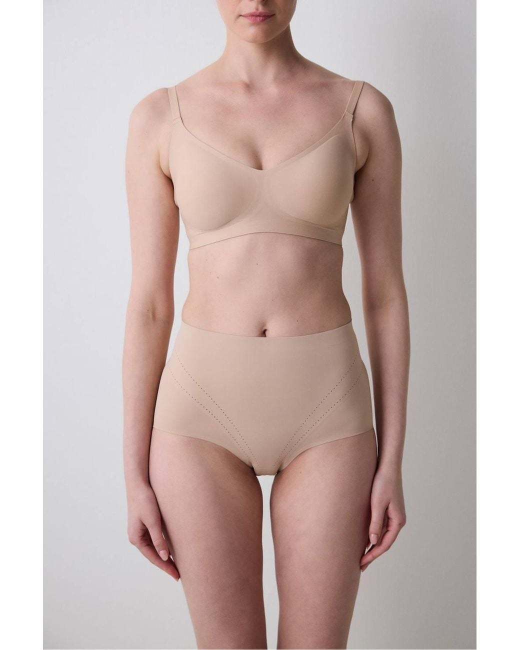 Penti Pink No-Show Light High-Waist Brief Shapewear