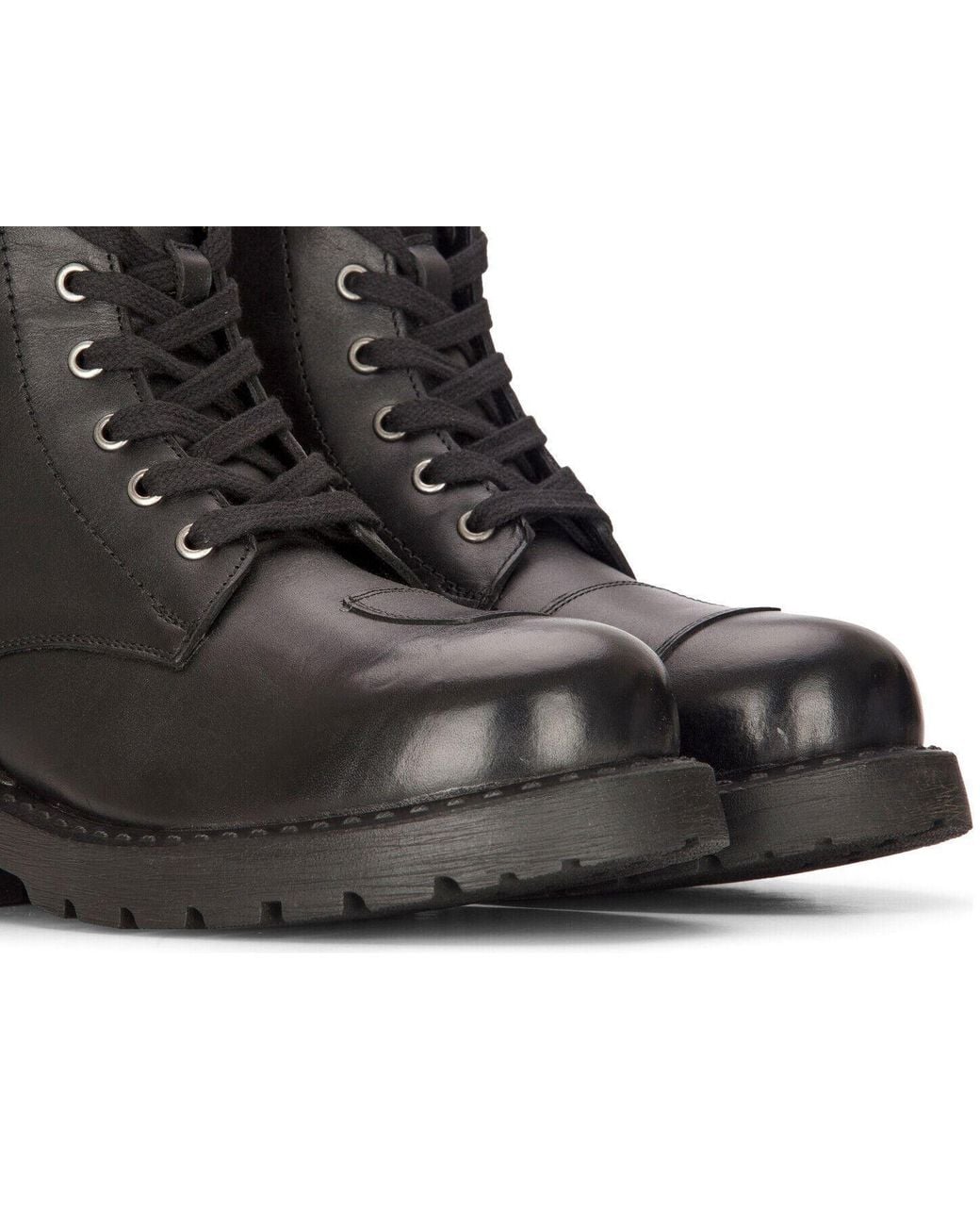Infinity Leather Brown Leather Military Boots Combat Biker Motorcycle Punk Western Boot for men