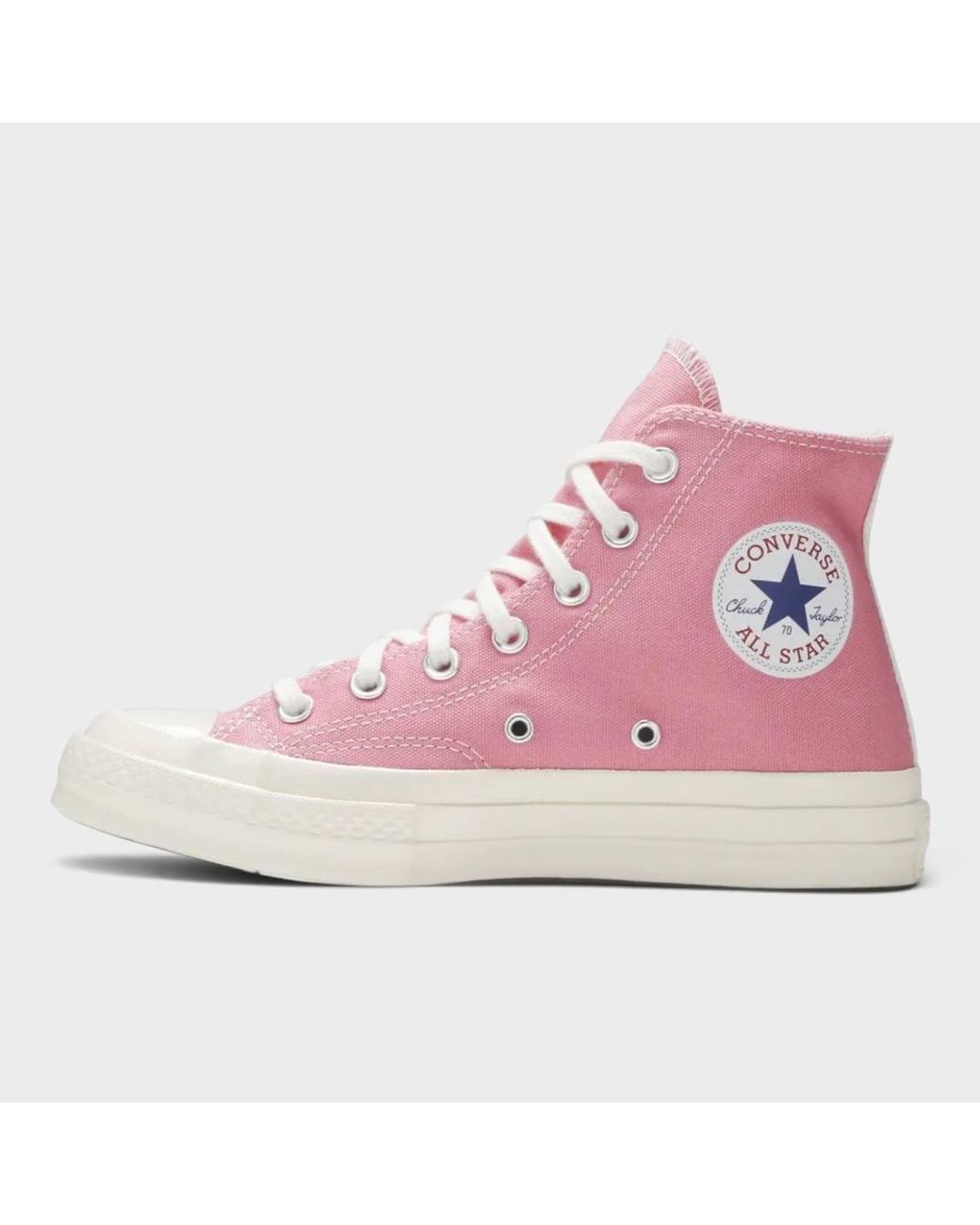 Converse Pink Chuck Taylor All Star 70 Hi Comme Des Garcons Play Bright