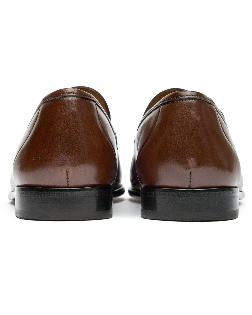 Sole Brown Twin Tassel Loafer Shoes for men