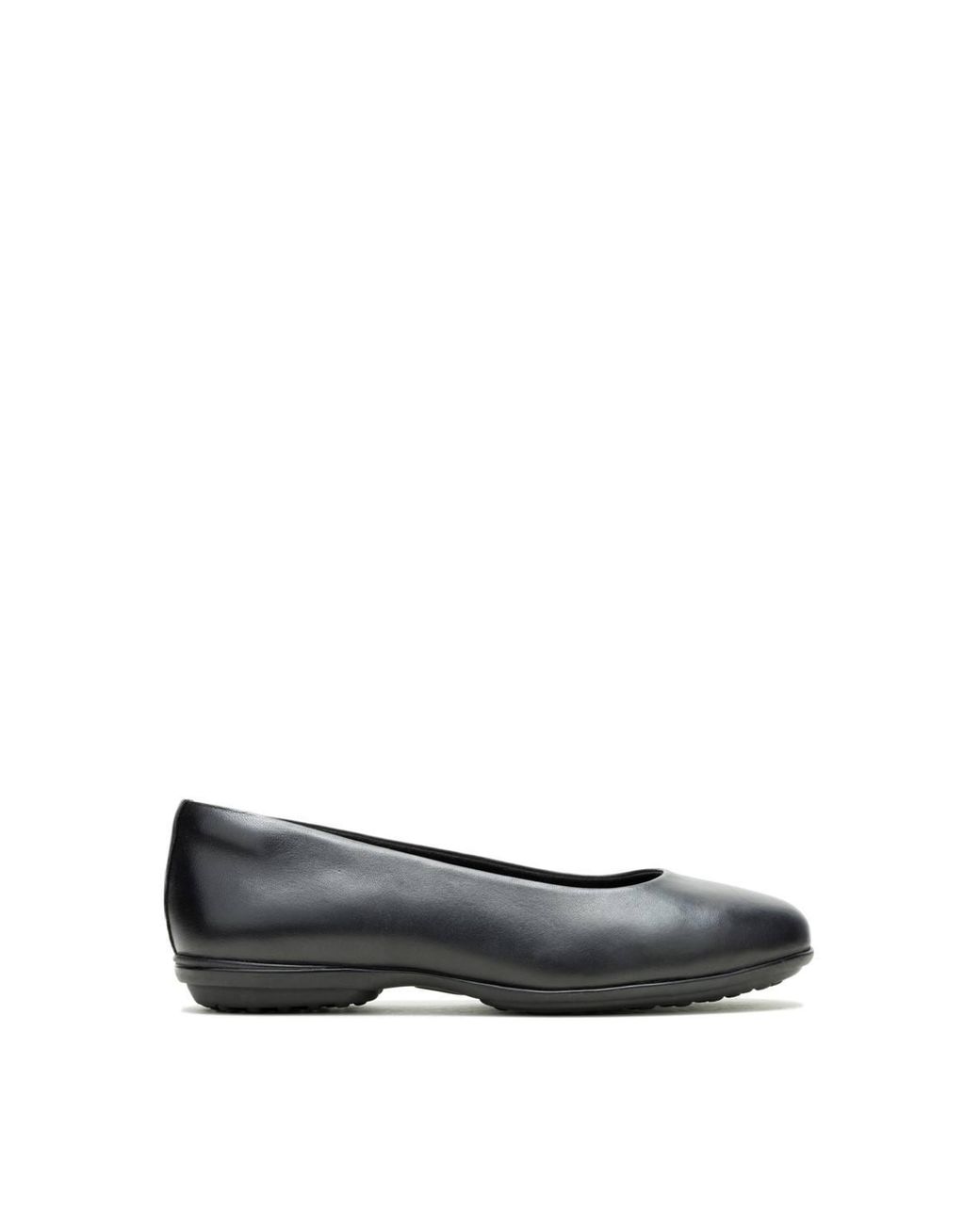 Hush Puppies Black Alice Flat Ballerina