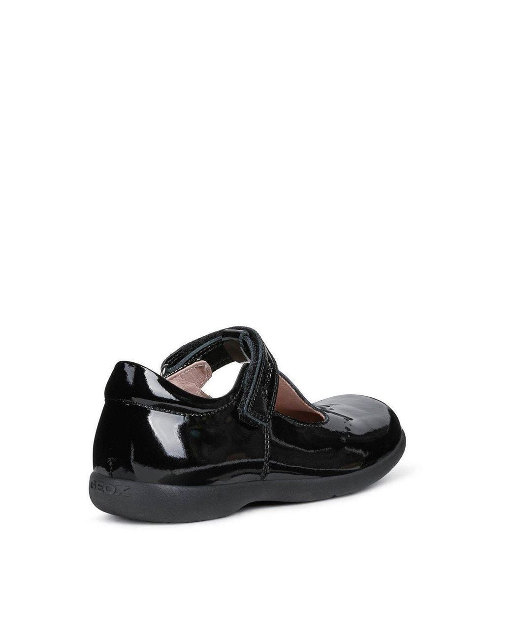 Geox Black 'Naimara' Leather Shoes