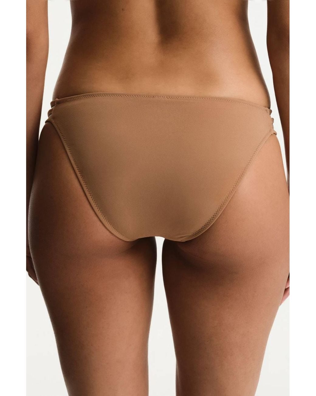 Penti Brown Karla Side Mid Waist Bikini Bottom