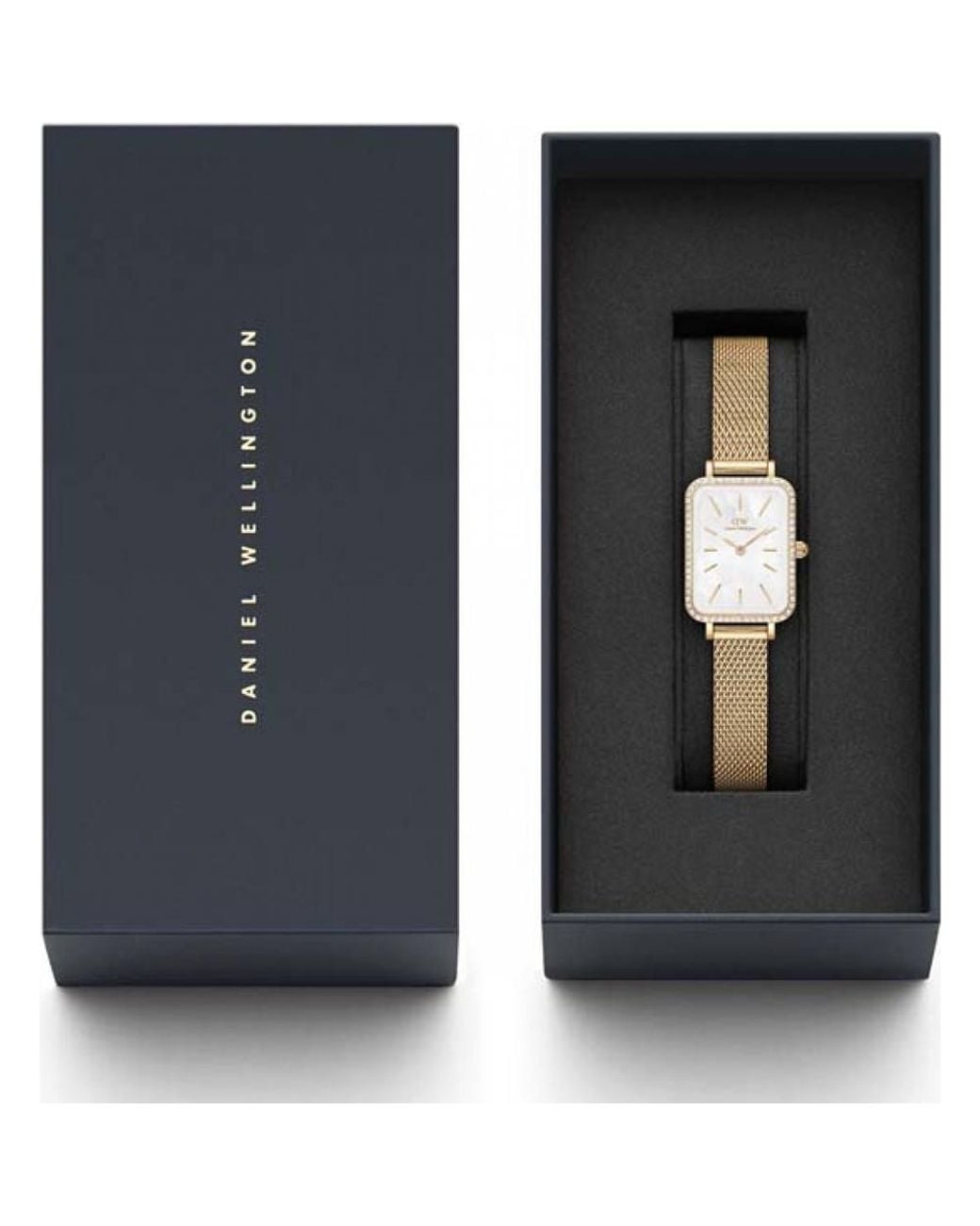 Daniel Wellington Metallic Dw00100668 Quadro 20Mm Quartz Watch
