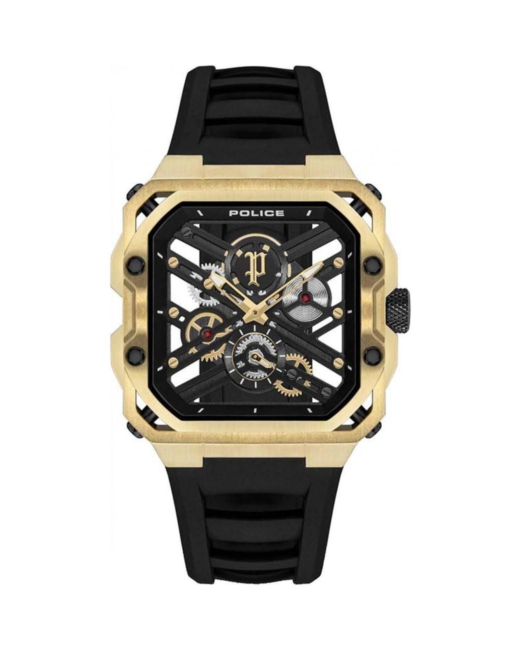 Police Black Pewgm0072003 Urban 45Mm Quartz Watch for men