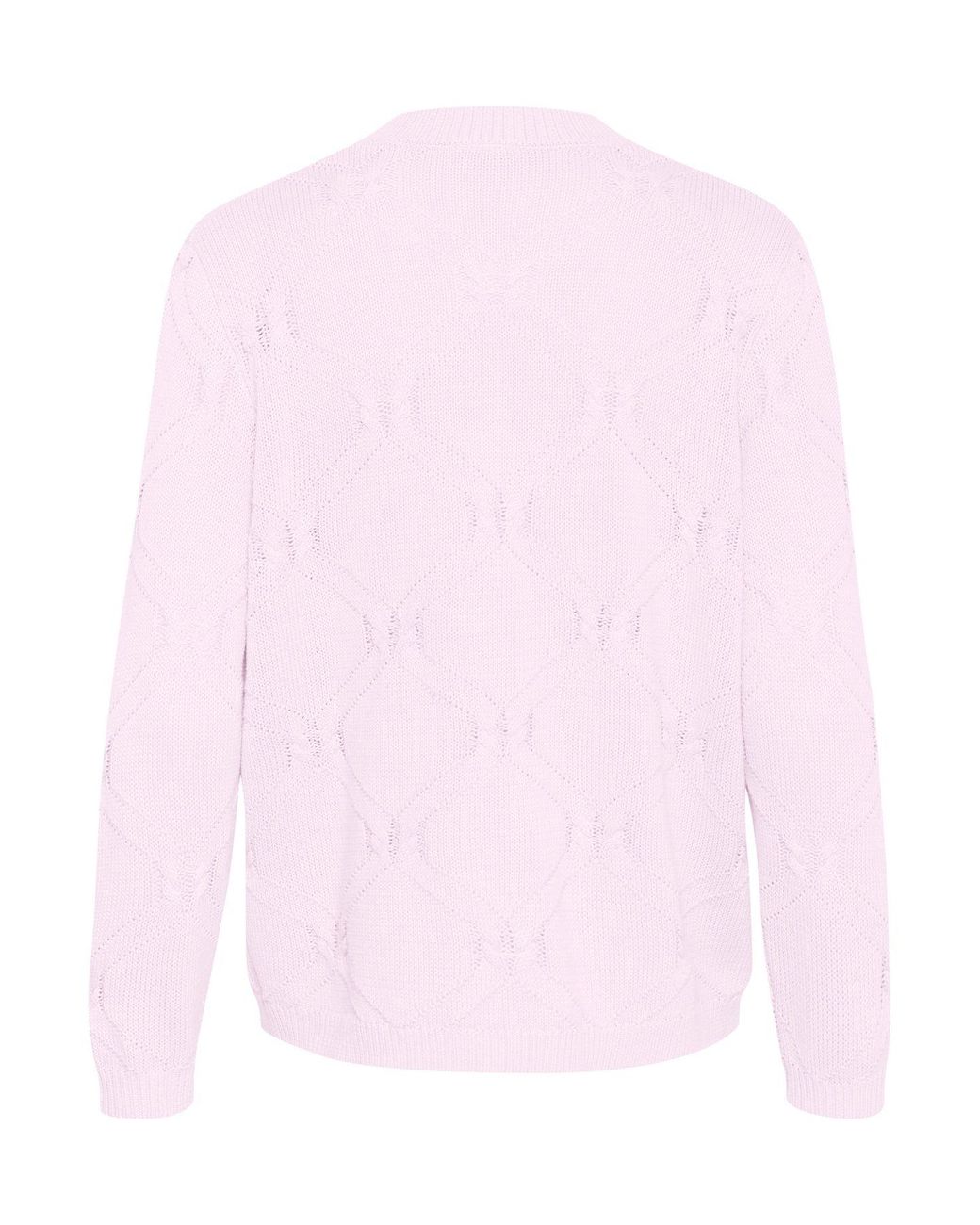Kaffe Pink Kacharlie V-Neck Regular Fit Pullover