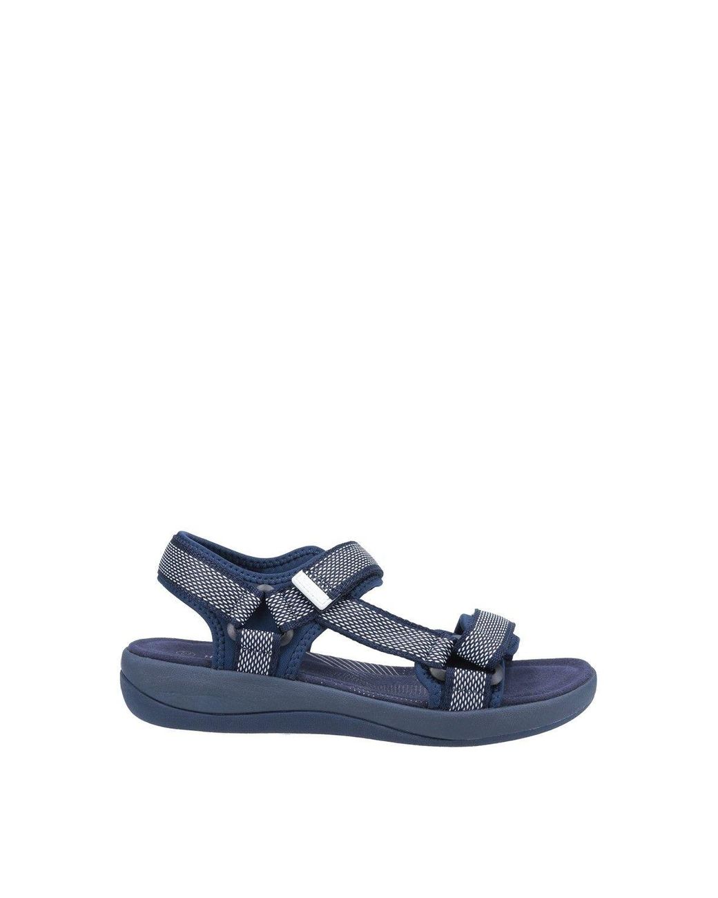Hush Puppies Blue Sara Quarter Strap Sandal