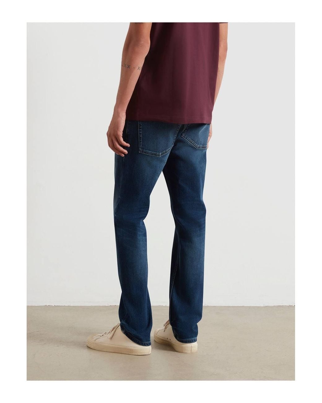 Farah Blue Elm Slim Fit Denim Jeans for men