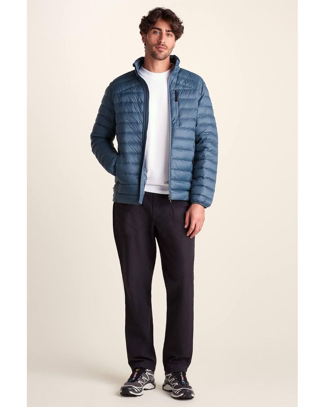 TOG24 Blue 'North' Rds Certified Down Jacket for men