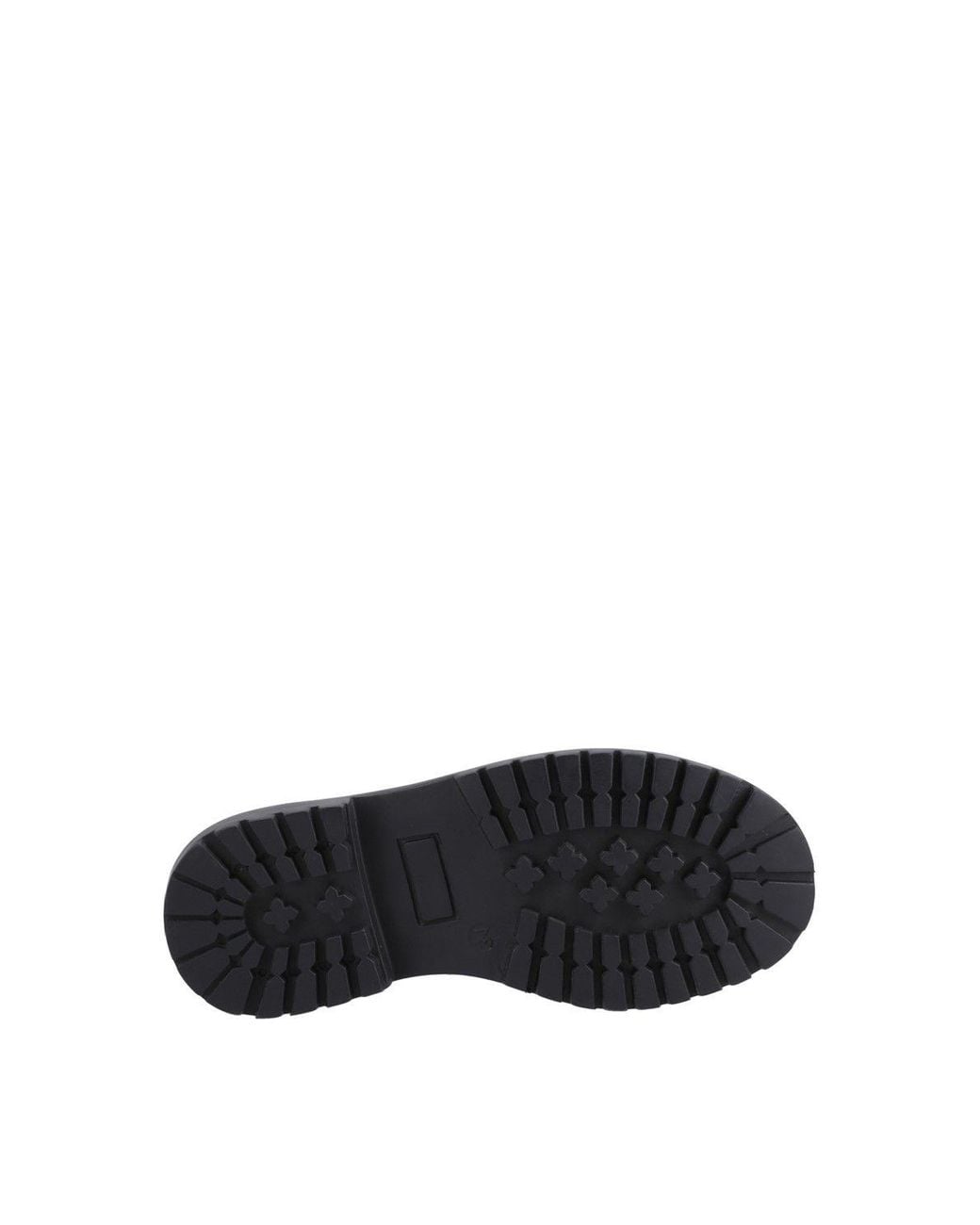 Hush Puppies Black Abigail Patent Senior Shoe