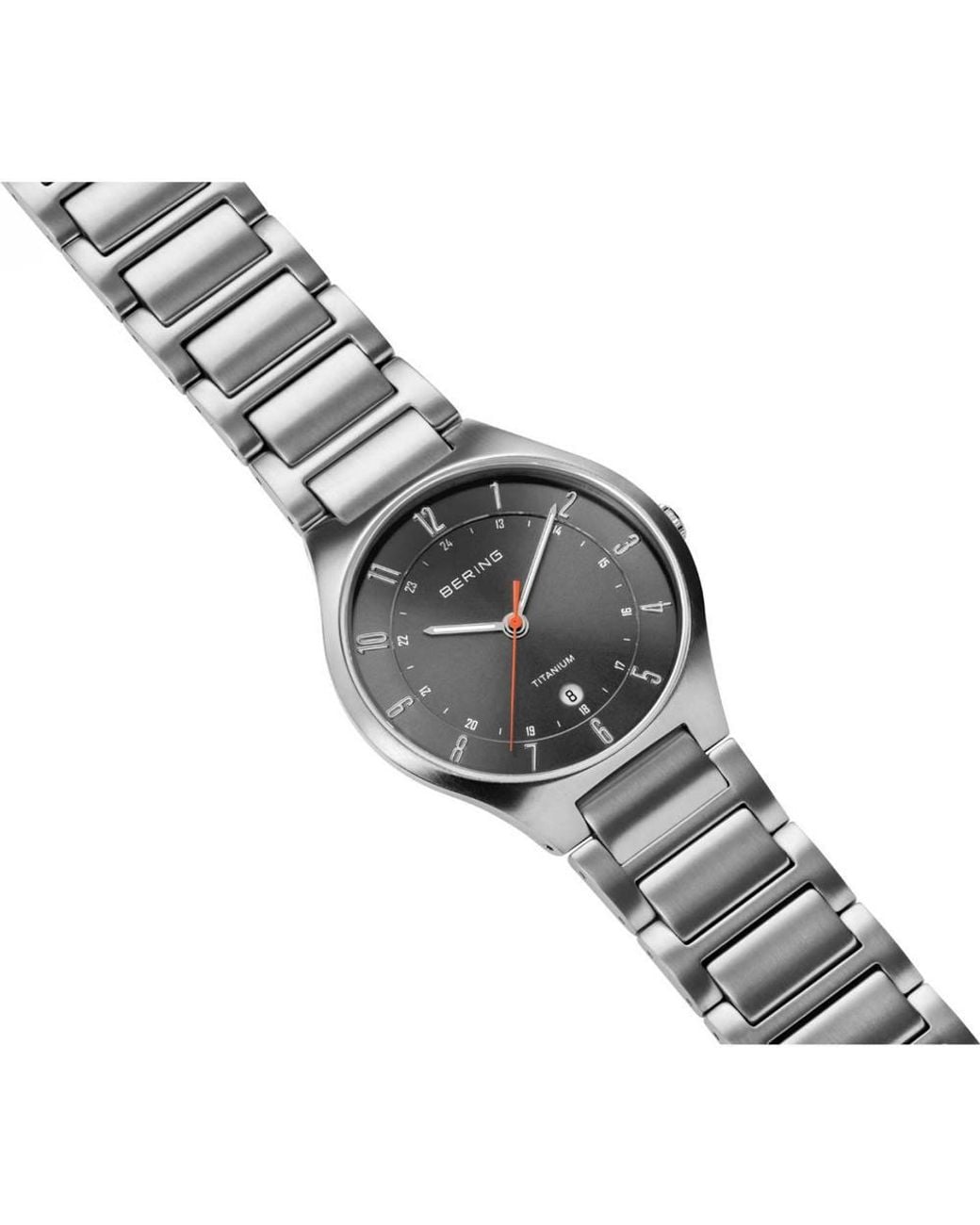 Bering Time Metallic 11938-003 Classic 40Mm Quartz Watch for men