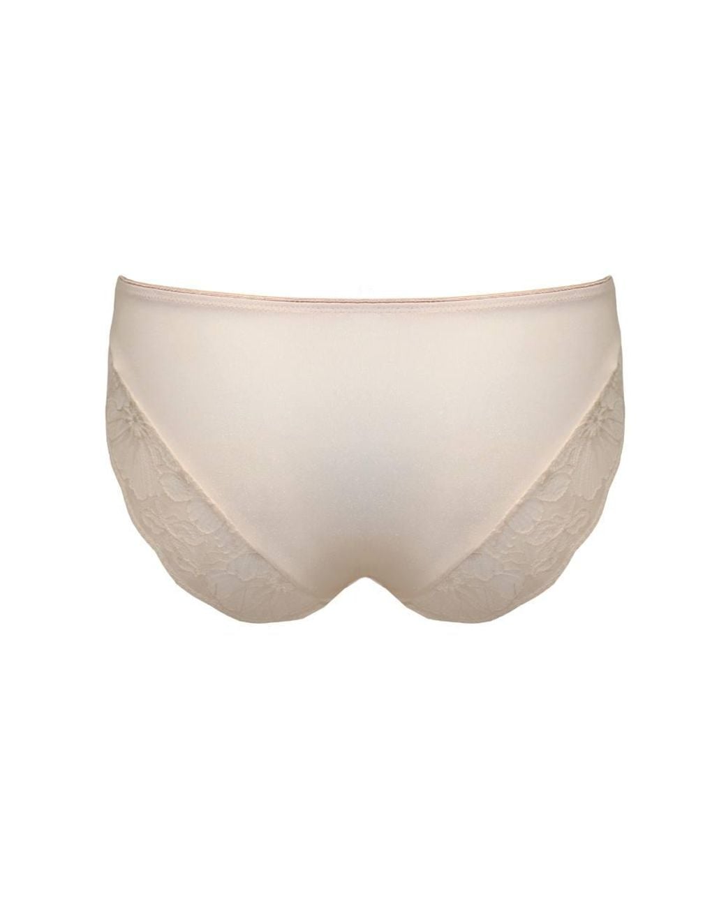 Pour Moi Brown Atelier Lace Brazilian Brief