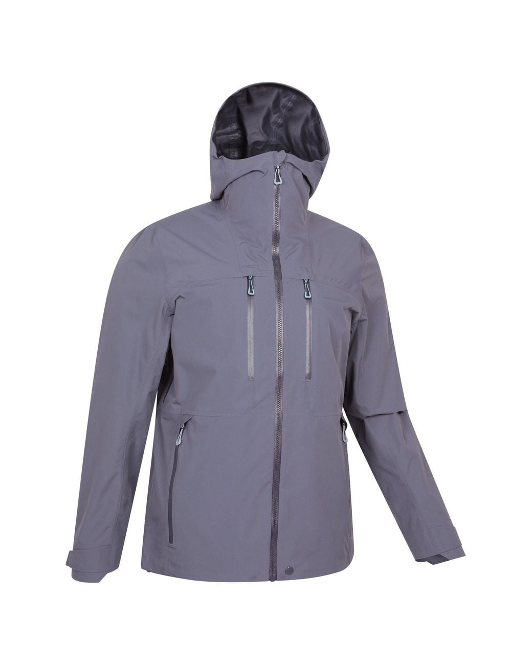 Mountain Warehouse Purple 'Kailash' Waterproof Taped Seams Pfc Free Ultra 2.5 Layer Jacket for men